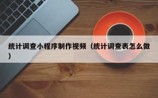 福鼎统计调查小程序制作视频（统计调查表怎么做）