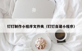 福鼎钉钉制作小程序文件夹（钉钉自建小程序）
